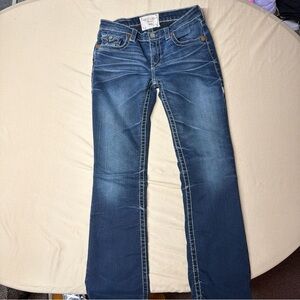 Big Star Women's Dark Blue Boot Cut Jeans